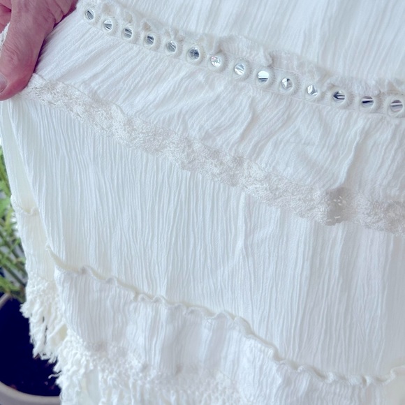 Z&L Europe tiered boho summer maxi dress. Size medium - Picture 7 of 16